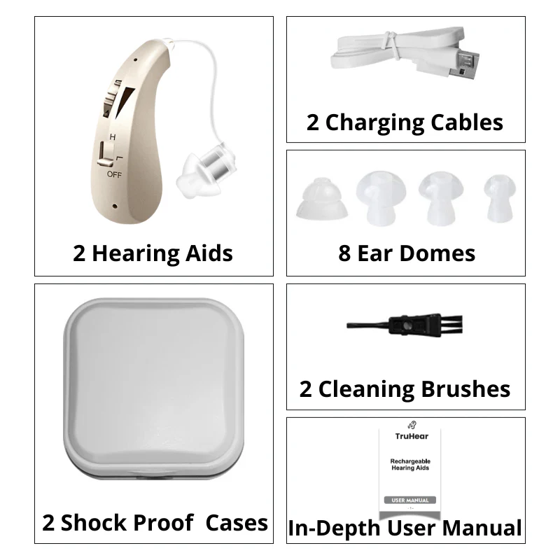 TruHear box contents